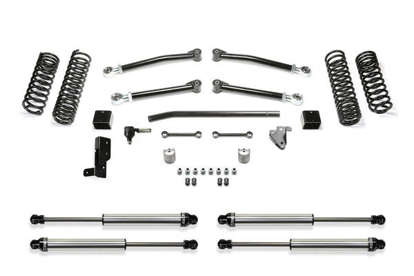 Fabtech Système de rehaussement Trail, 3 po — 2018+ Jeep Wrangler, 4WD