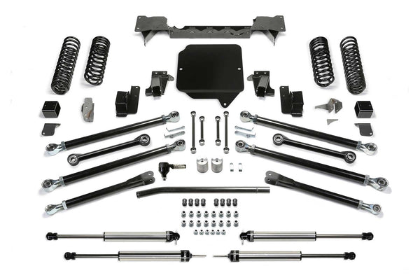 Fabtech Crawler Lift System with DL SS Shocks — 2018+ Jeep Wrangler