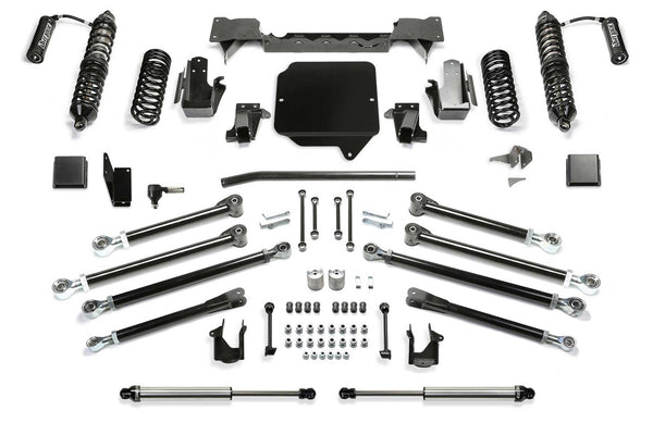 Fabtech Système de rehaussement Crawler à combinés filetés, rehaussement de 5 po — 2020 Jeep Gladiator, 4WD