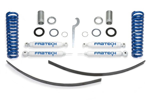 Fabtech Basic Coilover Lift System — 3.5" Lift — 1998-2004 Toyota Tacoma, 4WD (K7015)