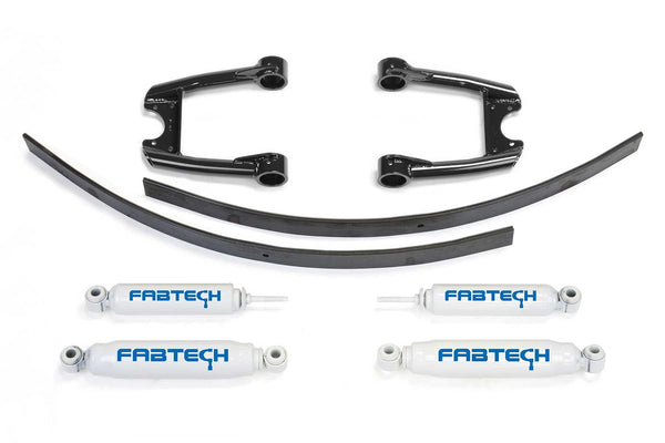 Fabtech Performance Lift System with Shocks — 3.5" Lift, 2WD