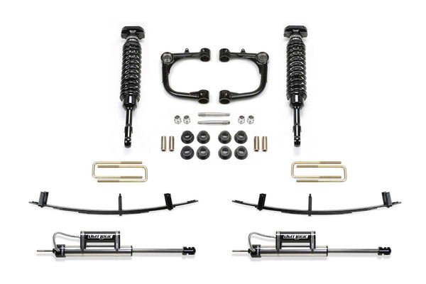 Fabtech Uniball UCA Lift System w/Shocks — 3" Lift (K7064DL) — 2005-2014 Toyota Tacoma