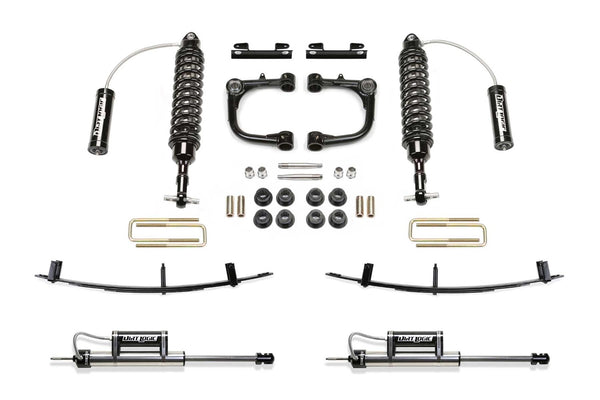 Fabtech Uniball UCA Lift System w/Shocks — 3" Lift — 2005-2014 Toyota Tacoma (K7065DL)