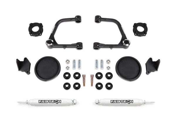 Fabtech Uniball UCA Lift System — 3" Lift (K7086) — 2022-2026 Toyota Tundra