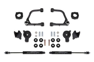 Fabtech Uniball UCA Lift System — 3" Lift (K7089M) — 2022-2026 Toyota Tundra, 4WD