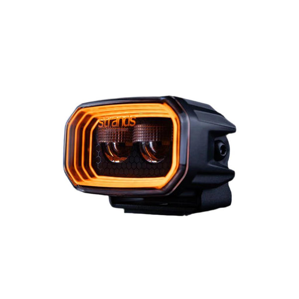 Brightsource 4,25 po x 2,6 po FOR9T Lampe de travail anti-éblouissement 31 W amb./rouge position