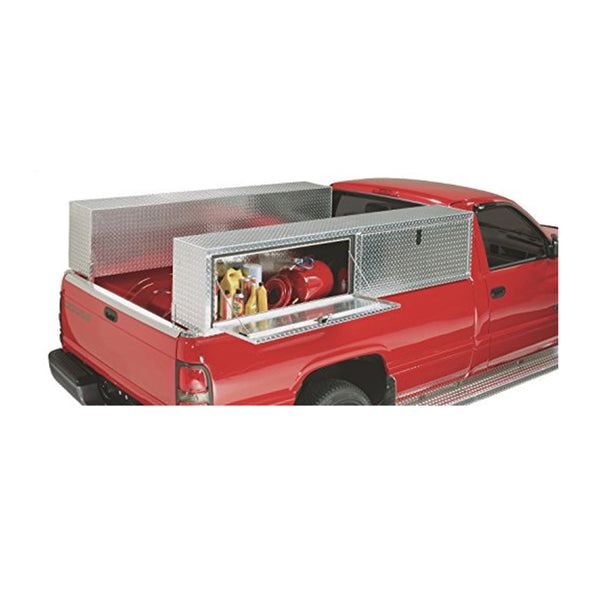 Lund Challenger Topside Tool Box 96in L x 14-13/16in W x 20in H - Aluminum (LN8196)