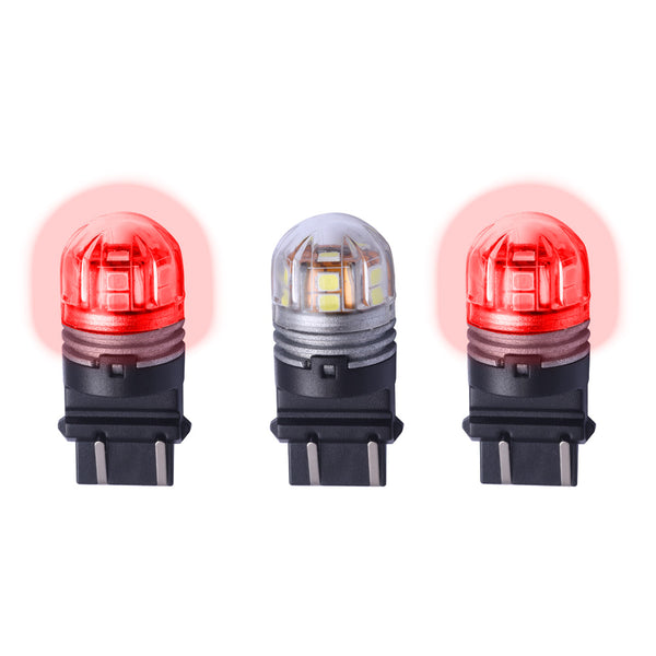 Putco The Putco Lumacore 3157 Red Pair (X3 Strobe With Bright Stop) from Putco is built for reliable fit and function. (X3 Strobe With Bright Stop)