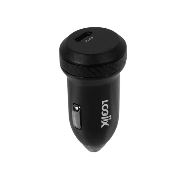 LOGiiX Power Lite 20W PD USB-C Auto Charger - Black
