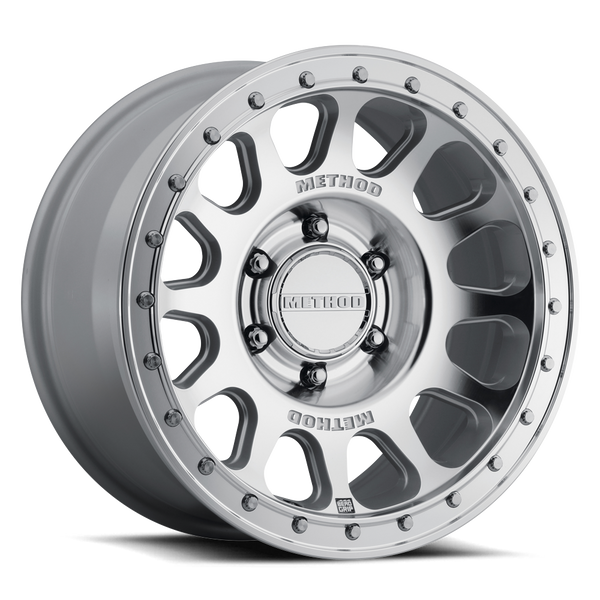 Method Race Wheels Mr709 Hd Bead Grip 18X9 +12Mm Os 8X180 124.1Mm Cb Machined Clear Coat (MR70989088312H)
