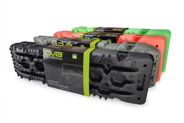 DV8 Offroad Traction Board with Bag Green Finish