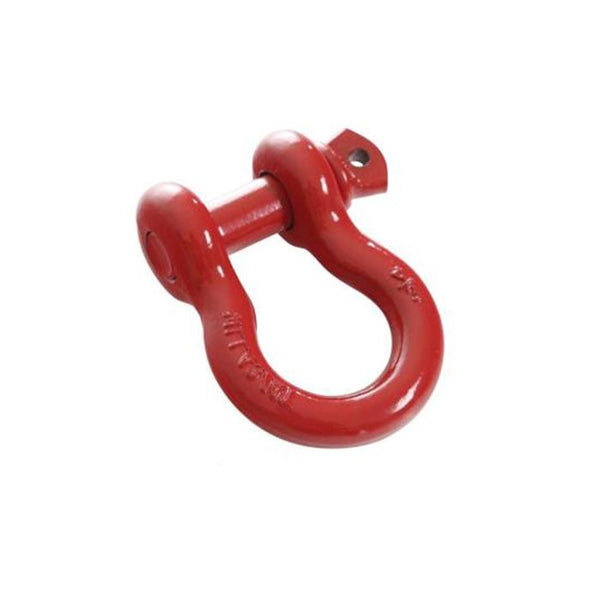 Overland Vehicle Systems OVS Recovery Shackle 3/4in 4.75 Ton - Red