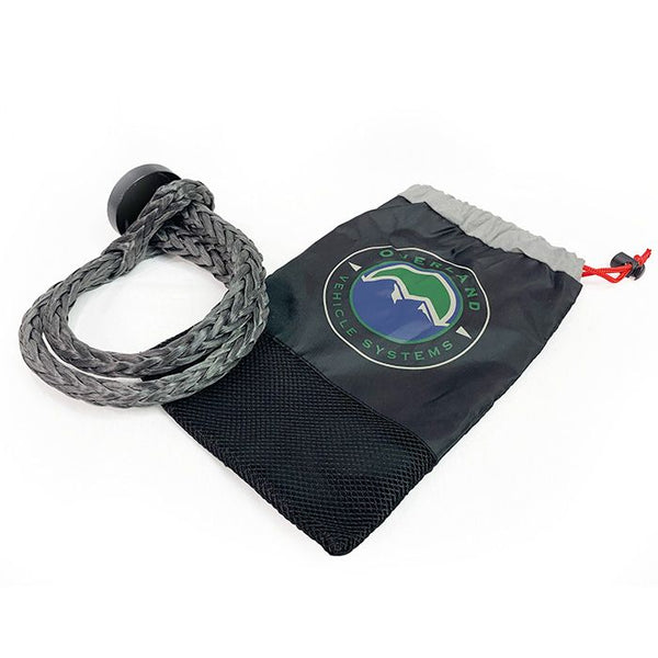 Overland Vehicle Systems OVS Soft Shackle 7/16in 41,000 lb. With Collar - 22in With Storage Bag