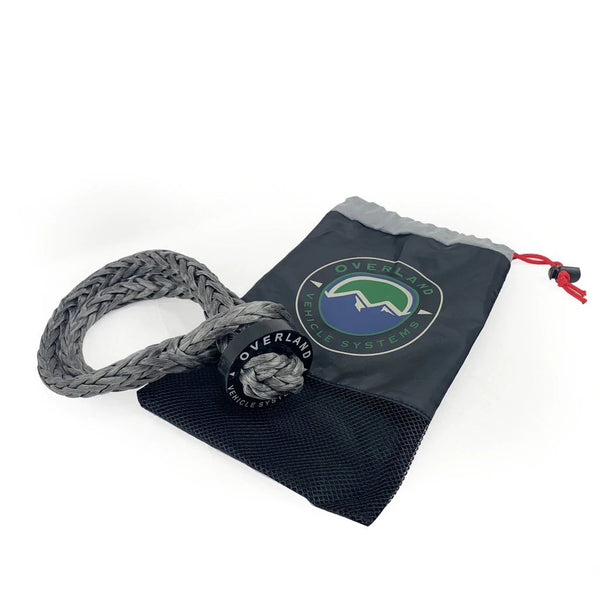Overland Vehicle Systems OVS Soft Shackle 5/8in 44,500 lb. With Collar - 22in With Storage Bag