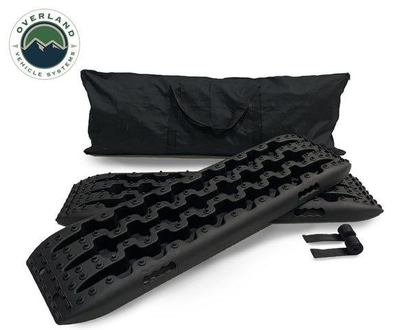 Rampe de récupération OVS avec sangle de traction et sac de rangement - Gris/Noir