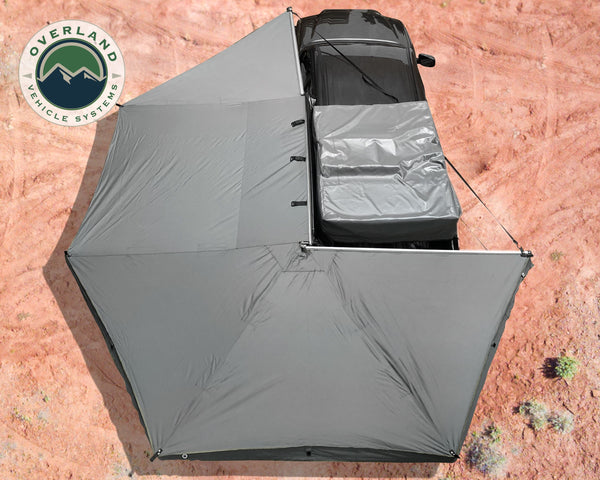 Auvent OVS Nomadic 270 avec côté conducteur et supports