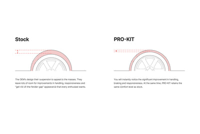 Eibach Pro-Plus Kit Coil Spring Lowering Kit / Stabilizer Bar Kit — 2017-2019 Tesla 3 (E43870010122)