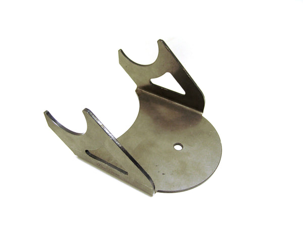 Ridetech Dropped lower weld-on air spring axle bracket, uncoated.