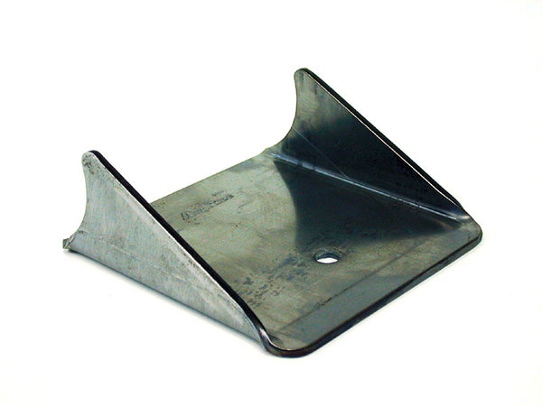 Ridetech Weld-on rear lower air spring bracket for 3" axle housing, uncoated.