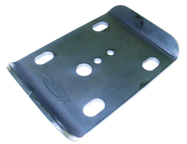 Ridetech U-Bolt plate, 1/4" thick with 5.5" x 7.5" hole spacing.