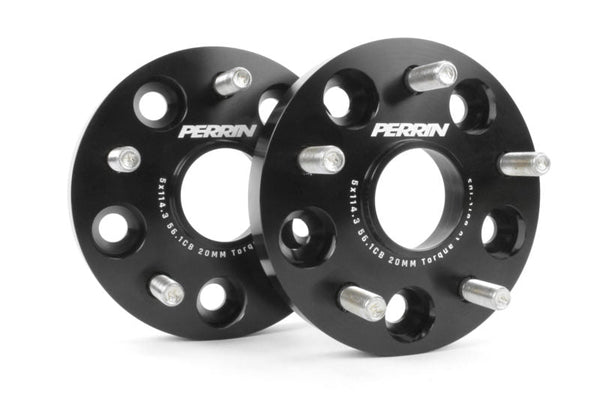PERRIN 15-26 Subaru WRX / 05-21 STI 20mm Wheel Spacers 5x114.3 56mm CB - Pair