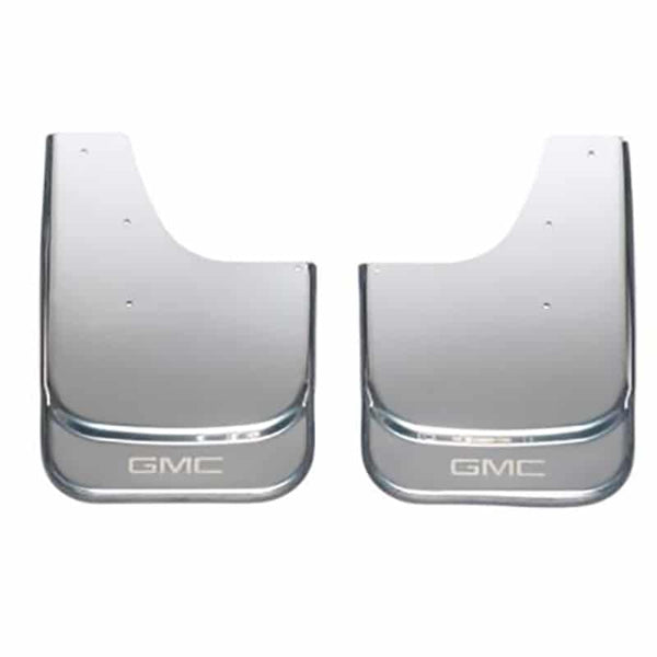 Putco Mudflaps (GM Licensed ETCHING) Universal Stainless Steel MUD FLAP (15X12) (GM Licensed ETCHING, 15X12)