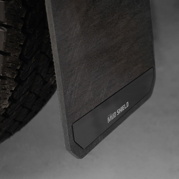 Putco MUD Shield W/O Antisail (14INX10IN) Small Black MUD Shield (W/O Antisail, 14INX10IN)