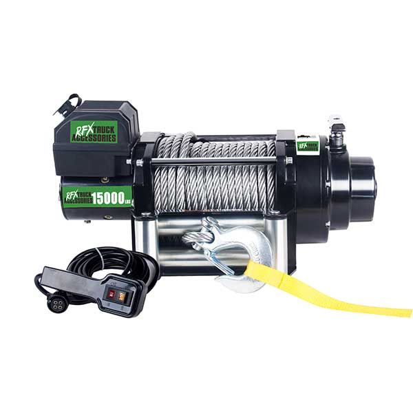 RFX Winch (15,000lb, Steel Rope)