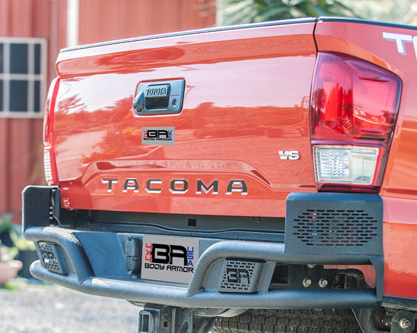 Body Armor 4x4 Rear Bumper — 2016+ Toyota Tacoma