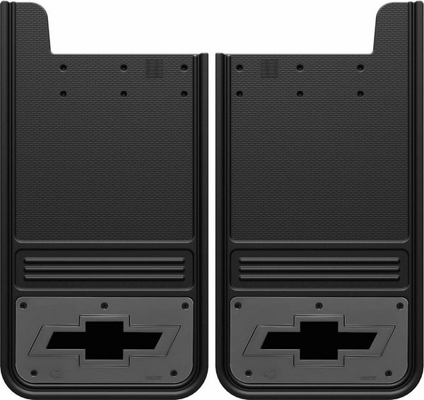 Truck Hardware Mudflap Pair Gatorback Universal 12X23 - Gunmetal (TH-GM1223)