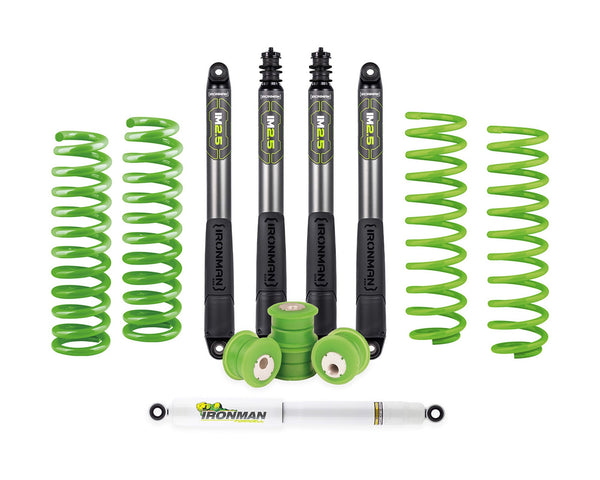 Ironman 4x4 - 2" IM2.5 Suspension Lift Kit - Stage 1 - Green Coils - Front - TOY024CCKMS1-G