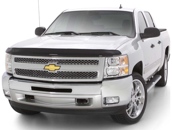 Husky Liners Hood Deflector — 2007-2013 Chevrolet Silverado 1500 (WC2815035) — Smoke