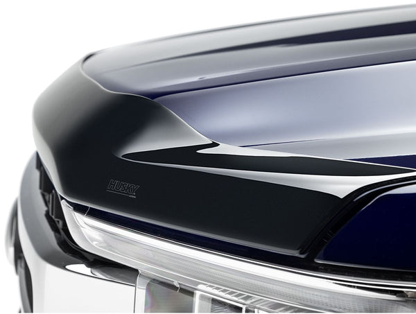 Husky Liners Hood Deflector — 2021-2024 Ford F-150 (WC2892196) — Chrome