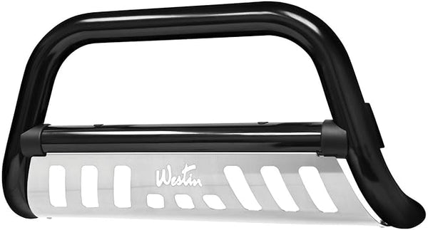 Westcan Bull Bar W/Brushed Skid Plate Westin 3in Ultimate (WE32-3995)