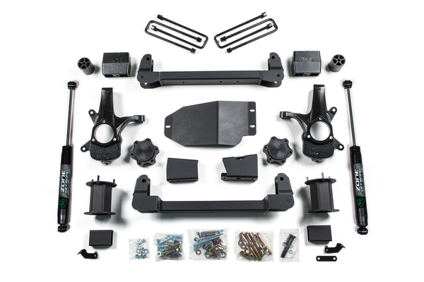 Zone Offroad 6.5" Lift Kit — 2007-2013 Chevrolet Silverado 1500 (Kit)