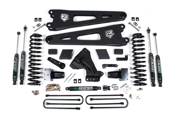 Zone Offroad 7" Lift Kit with Radius Arm — Diesel, Nitro Series — 2023-2025 Ford F-250/F-350 Super Duty (ZONF127N)