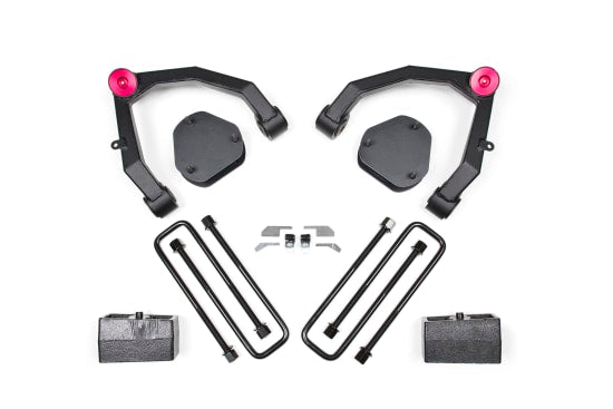 Zone Offroad 3.5" Lift Kit — Nitro Series — 2007-2013 Chevy Silverado 1500 / GMC Sierra 1500, 2WD (ZONC30N)