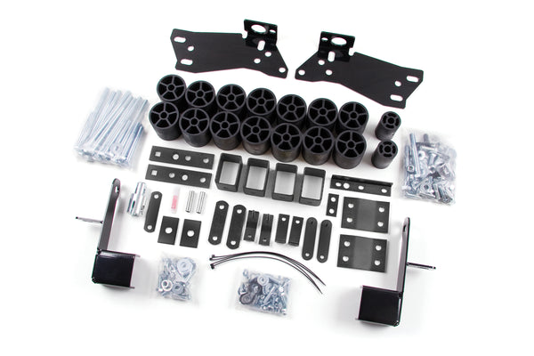 Zone 3" Body Lift — 1999-2000 Chevy Silverado 1500 / GMC Sierra 1500