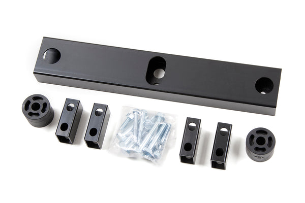 Zone 1.5" Rear Bumper Relocation Brackets — 2008-2012 Chevrolet Colorado / GMC Canyon (ZONC9906)