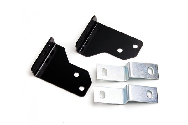 Zone 2" Rear Bumper Relocation Brackets — 2007-2017 Jeep Wrangler