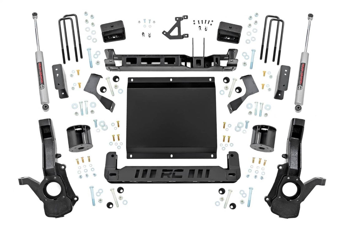 ROUGH COUNTRY 4" LIFT KIT WITH N2 REAR SHOCKS ; 23-26 COLORADO/CANYON (EXCLUDING AT4X/ZR2)
