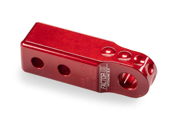 Factor 55 HITCHLINK 2.0 FOR 2IN RECEIVERS -- ORANGE Trailer Hitch D-Ring Mount (00020-07)