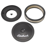 Pro-Flo Black 10" Round Air Cleaner with 2" Paper Element