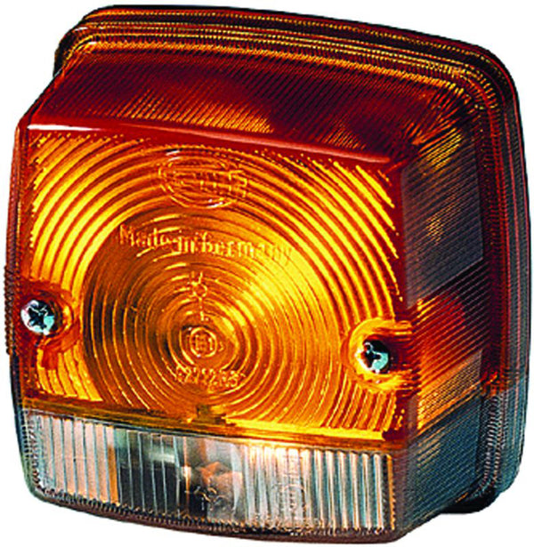 Hella 3014 Amber/White Turn/Side Marker Lamp