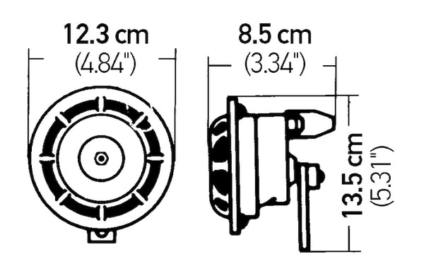 HELLA Accessory Horn 003399101
