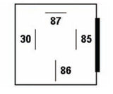 HELLA Wiring Relay 003530041