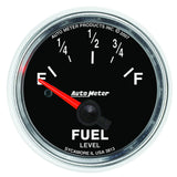 2-1/16" FUEL LEVEL, 0-90 Ohm, GM, SSE, GS