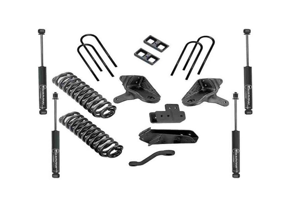 Superlift Ensemble de rehaussement 4 po — 1980-1996 Ford Bronco 4WD (K378)