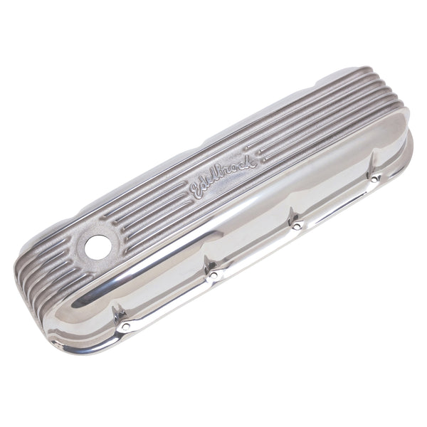 Edelbrock Classic Series Valve Cover for Chevy Big-Block V8 1965 & Later — Polished