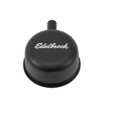 Edelbrock Signature Series Crankcase Breather Cap #4413 W/ 90 Degree Vent Nipple